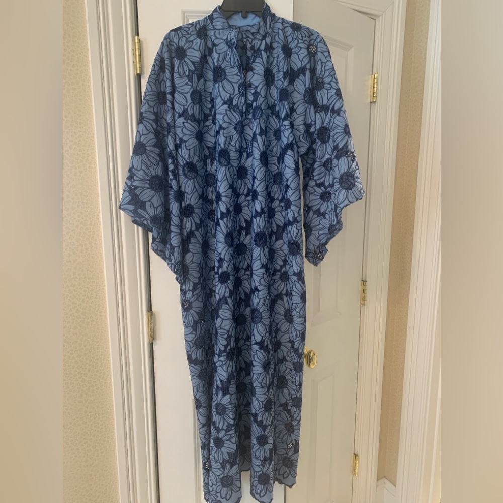 BLUE DAISY CAFTAN- La Vie Style House Inspired